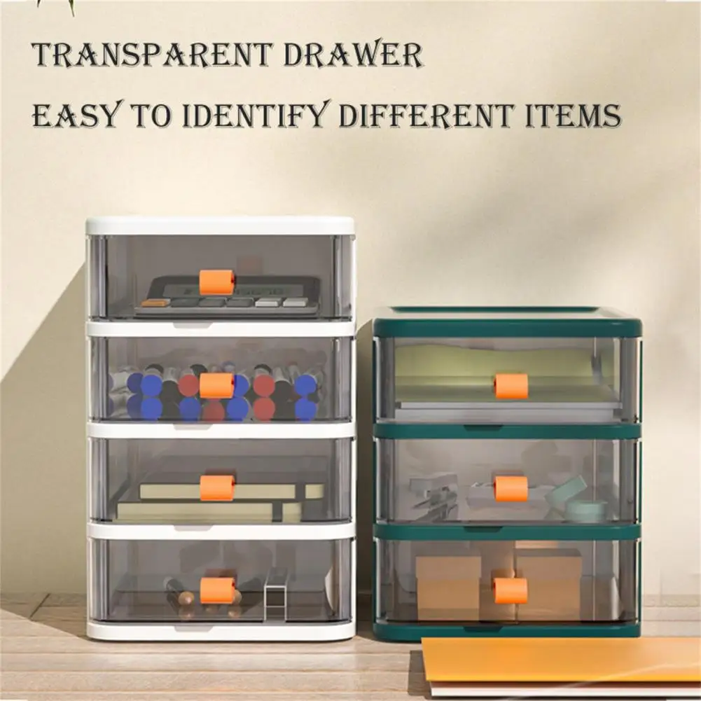 Makeup Organizer Clear Jewelry Cosmetics Accessories Storage Drawer Box With Handle Transparent Container For Home Stu | Дом и сад