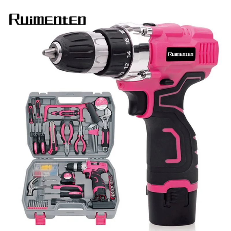 

Универсальные бытовые инструменты, Электрическая отвертка, Беспроводная электрическая мини-дрель, литий-ионный аккумулятор, перезаряжаем...