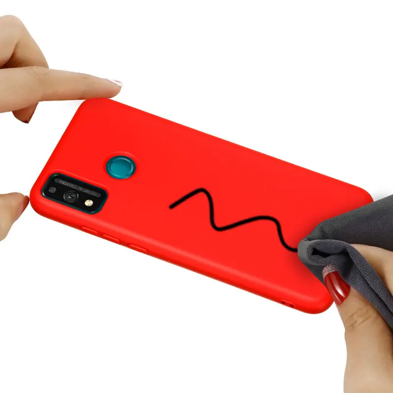 

HuaWei Honor 9X Lite Case fashion high quality soft Silicone shockproof Back Cover For Honor 9X Lite Phone Cases Cover 6.5 inch