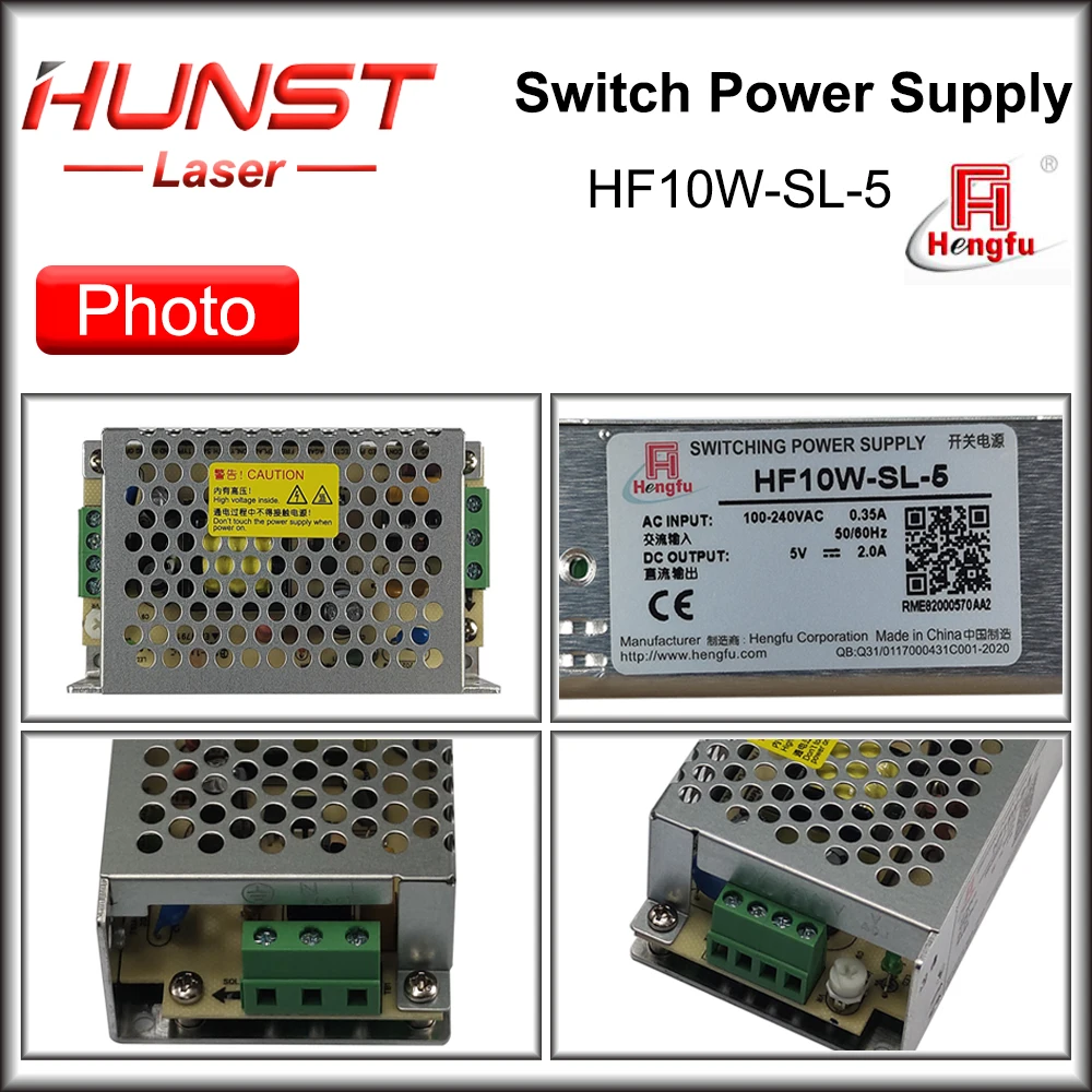 Hunst Hengfu HF10W-SL-5Switch источник питания 5V2.0A импульсный для BJJCZ карта управления Co2
