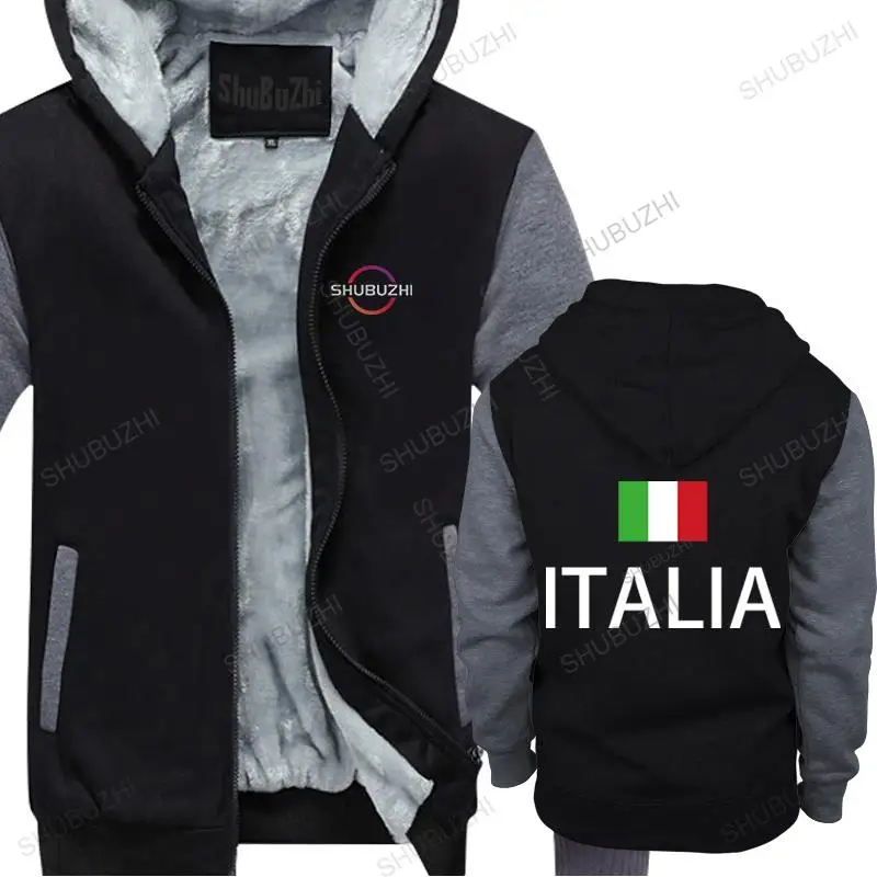 

men's hoody coat Italy Italia Italian thick hoodie man nation team cotton gyms fans Jerseys streetwear fitness ITA country tops