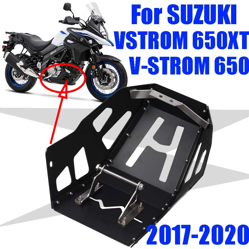 

For SUZUKI V-STROM 650XT DL650 VSTROM 650 XT Accessories Motorcycle Engine Protection Cover Chassis Guard Skid Plate Protector
