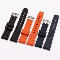 strap accessories for omega hippocampus 300 silicone watch belt at150 m universe marine rubber pin buckle accessories men 20mm