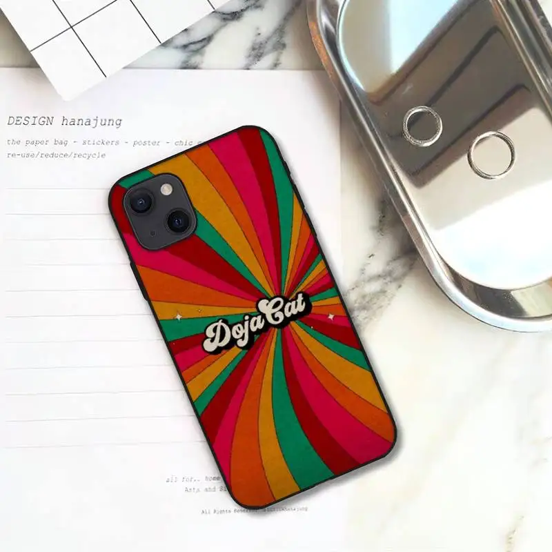 Чехол для телефона RUICHI Hot Singer doja cat iPhone 11 12 Mini 13 Pro XS Max X 8 7 6s Plus 5 SE XR | Мобильные