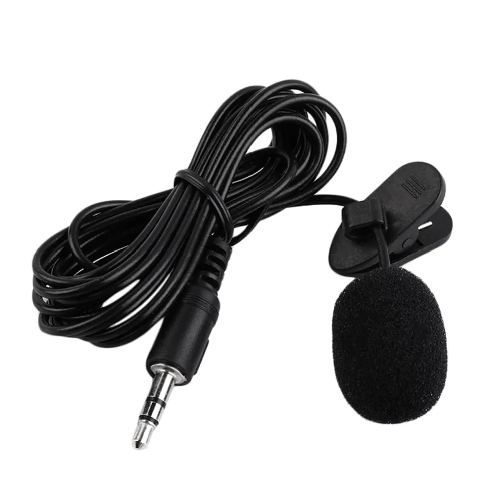 

3.5mm Mini Studio Speech Mic Microphone W/ Clip for PC Desktop Notebook