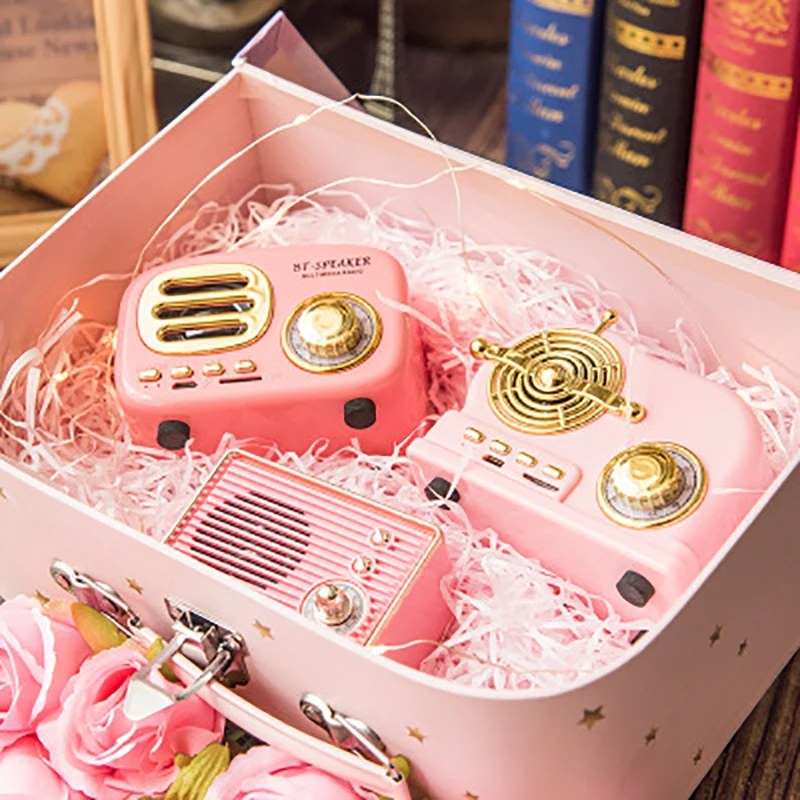 Bluetooth Динамик радио Беспроводной стиль Новинка В стиле ретро Smart Портативный