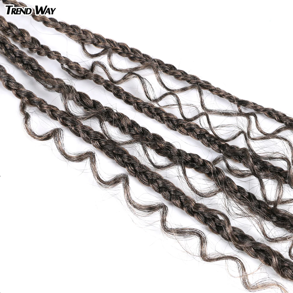 22 дюйма речная коробка косы синтетические волосы для наращивания вязания