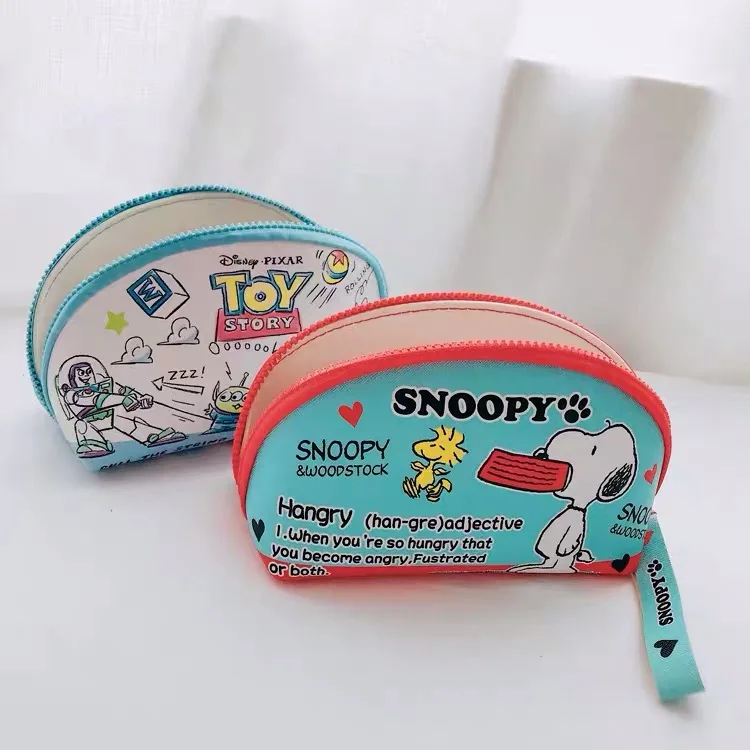 Два размера Peanuts Rogue Dog мультфильм кавайный чехол для карандаша большой емкости мультфильм холст пенал коробка принадлежности для школьников, студентов