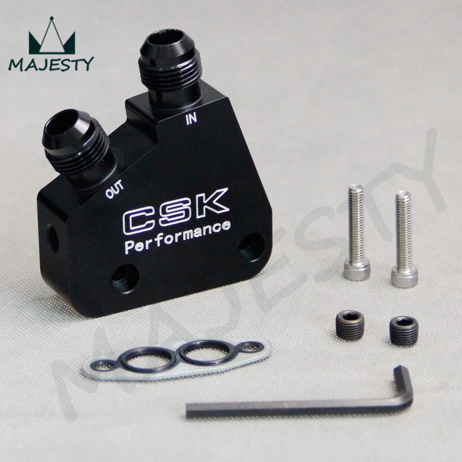 Адаптер двигателя масляного радиатора для LS1 LS2 LS3 командового VT VX VY VZ VE 5 7 л|oil cooler