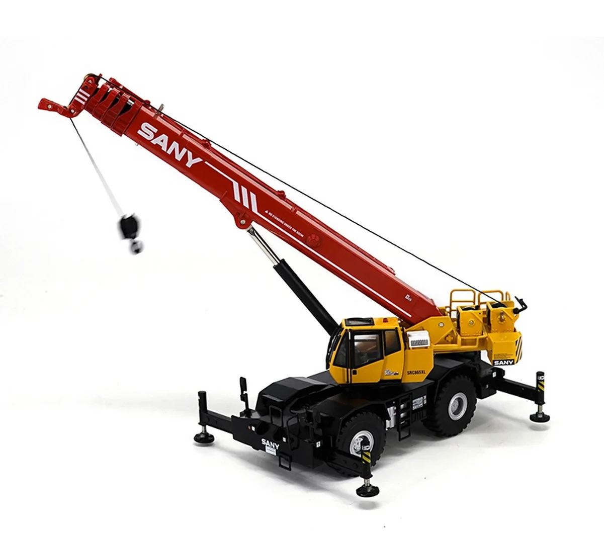 

Коллекция игрушек SANY SRC550, внедорожный подвесной кран, модель под давлением, 1/50
