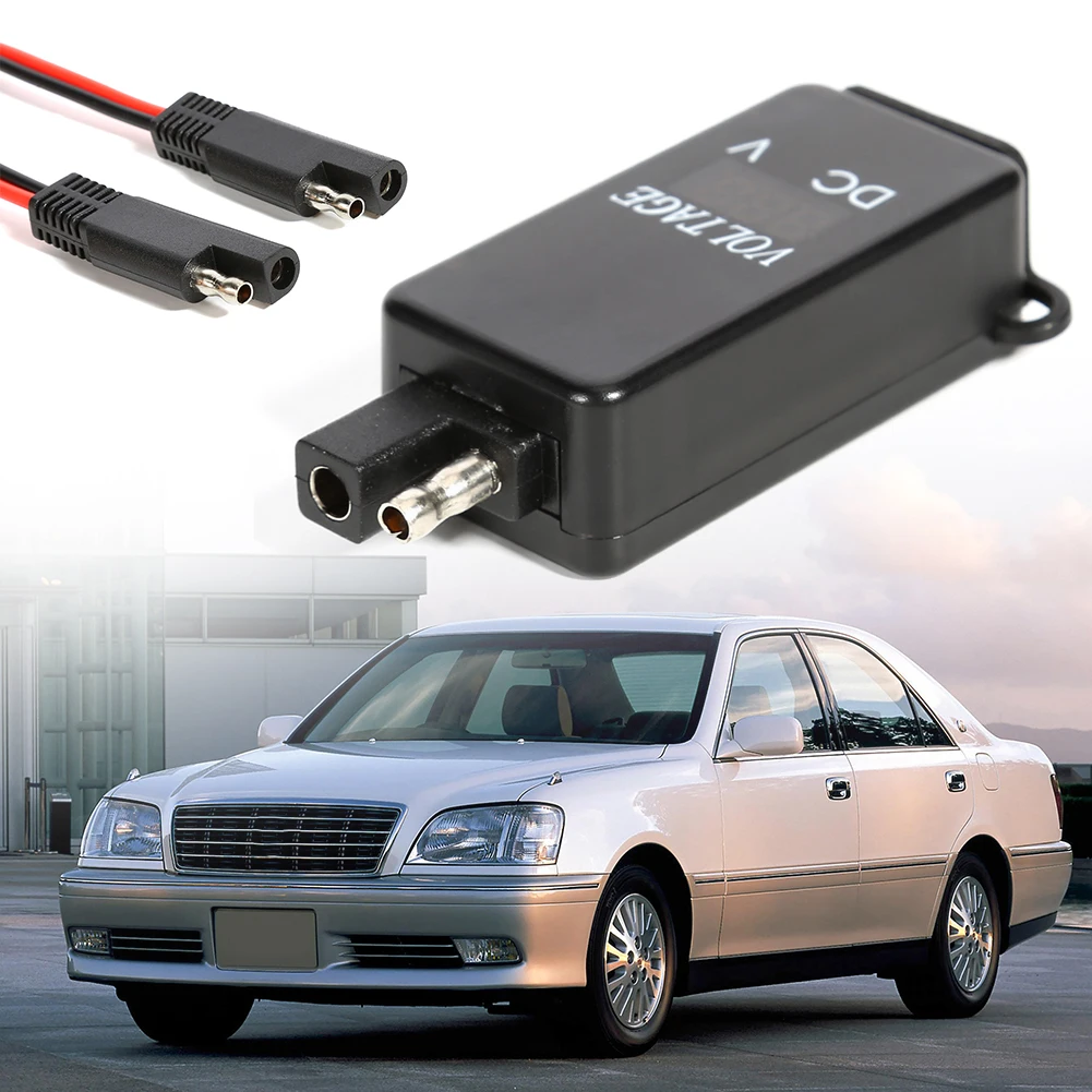 

4.2A Motorcycle USB Charger Kit SAE to Dual USB Adapter Outlet Charger for Car Boat Motorcycle Truck with Digital Voltmeter