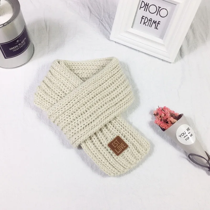 Мода 2019 г. зимние детские шарфы теплый шарф для маленьких мальчиков и девочек