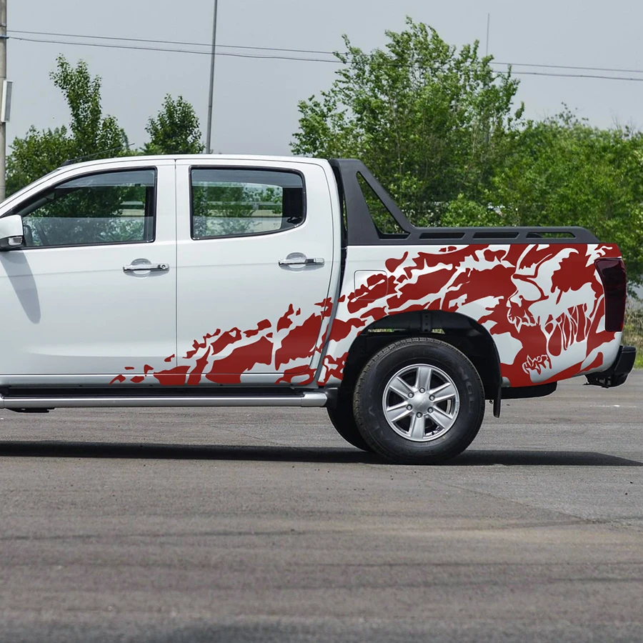 2 шт. виниловые наклейки для кузова isuzu dmax 2012 2017|Наклейки на автомобиль| |