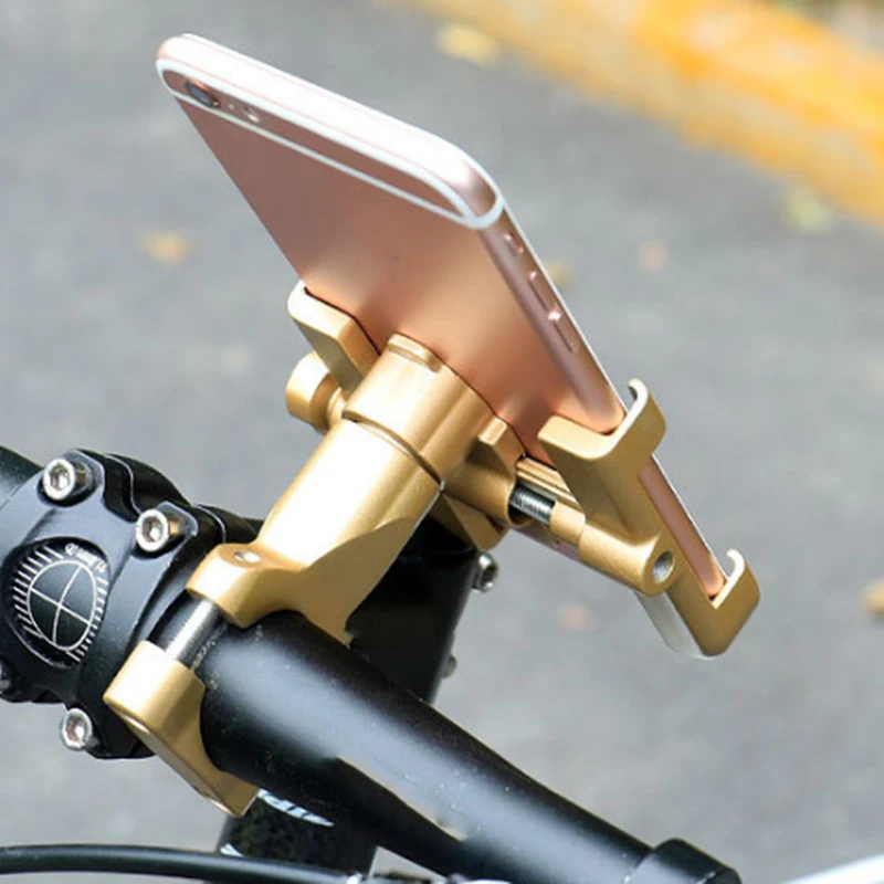 bicycle phone holder universal bike motorcycle handlebar clip stand mount cell phone holder bracket for iphone 11 pro max free global shipping