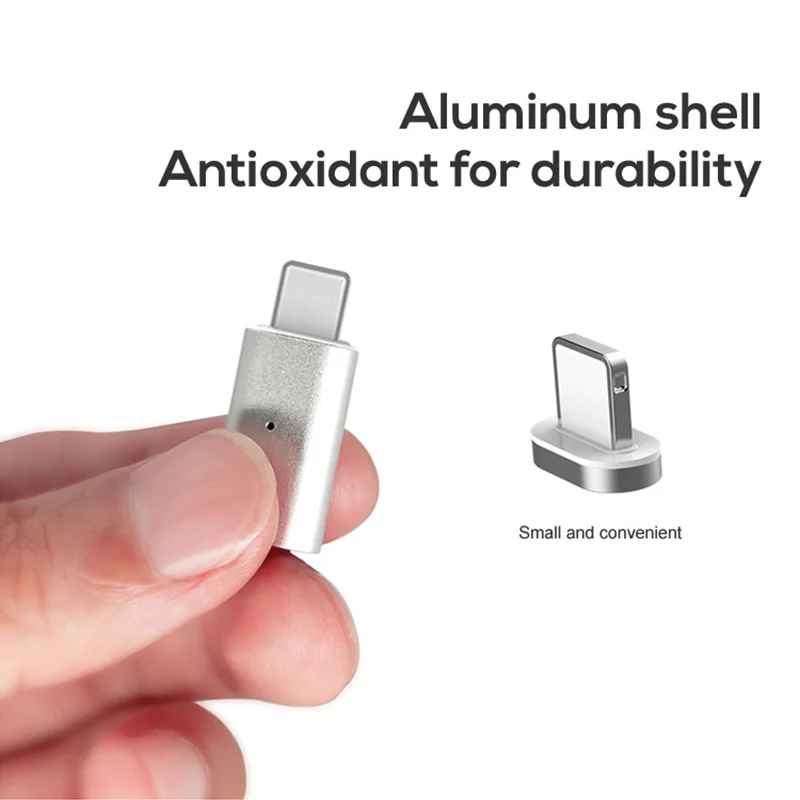 Mirco USB разъем Micro Usb зарядное устройство адаптер типа C магнитное для Android iphone Type