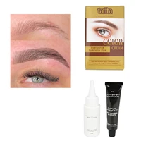 3 colors longlasting eyebrow dye waterproof cosmetic set eyelash mascara enhancer eye makeup eyebrow tint cream
