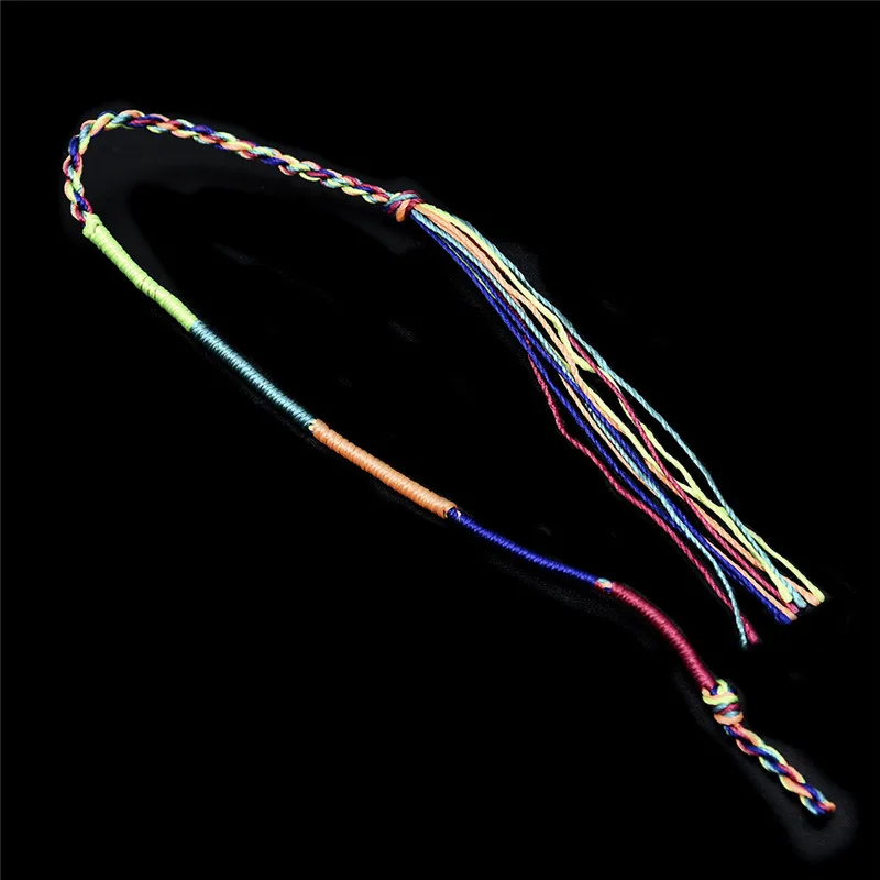 10 шт./лот Набор браслетов ручной работы браслет из плетеной ткани в стиле бохо