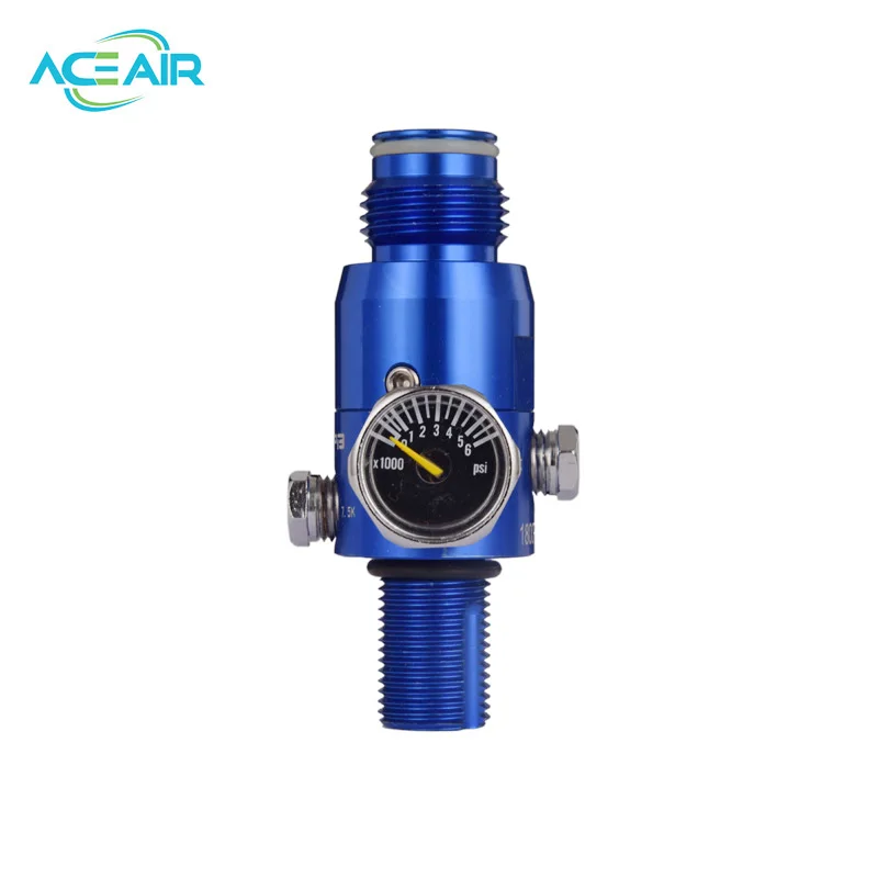 PCP Airforce регулятор 4500PSI вход 1800PSI выход M18x1.5 синий|Пейнтбольные аксессуары| |