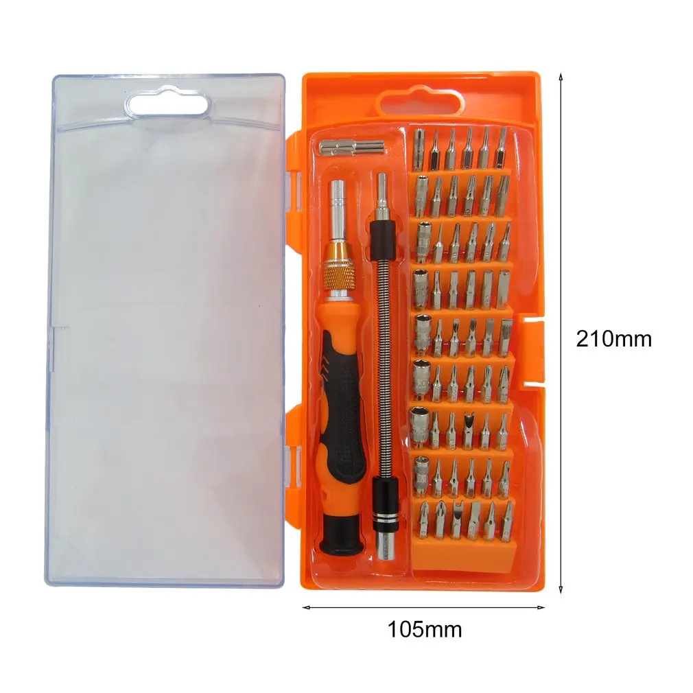 

58 In 1 Screwdriver Set Portable Phone Laptop Repair Tools Multifunctional Instruments Repairing Kit