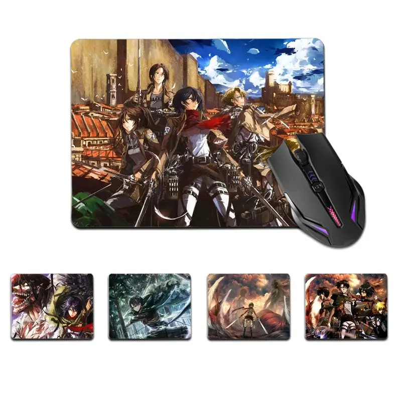 

FHNBLJ Top Quality Anime attack on titan Rubber Mouse Durable Desktop Mousepad Top Selling Wholesale Gaming Pad mouse