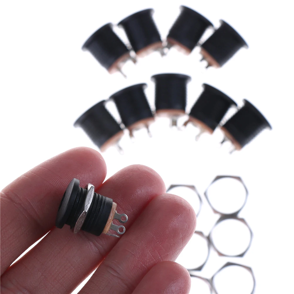 5.5X 2.5mm DC-022 DC Power Supply Jack Socket Female Panel Mount Connector Plug Adapter 10PCS/LOT | Обустройство дома