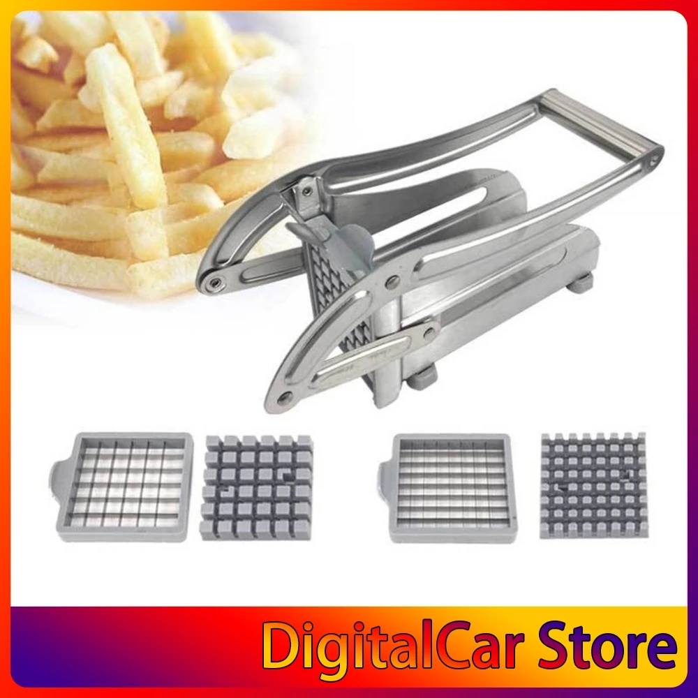 

Stainless Steel French Fry Potato Chipper Cutter Slicer Cucumber Chopper Kitchen Gadgets Kitchen Cooking Tools