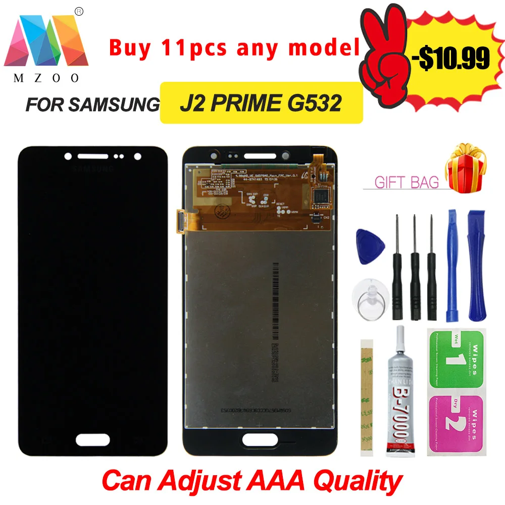 Для Samsung Galaxy J2 Prime G532 SM G532F ЖК дисплей сенсорный экран дигитайзер Датчик Стекло +