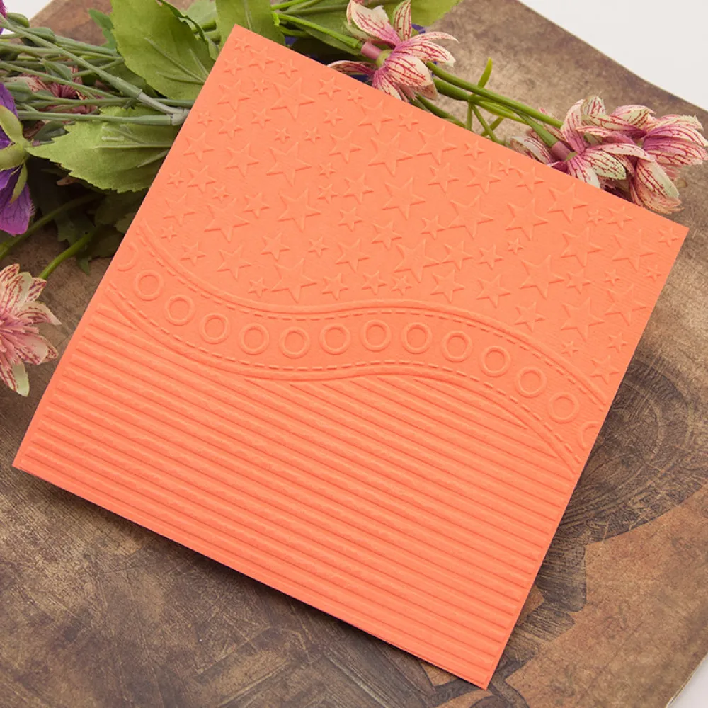 Новинка 2020 пластиковые трафареты с пентаграммой для тиснения шаблон