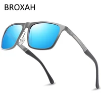 retro polarized sunglasses men 2020 brand driving glasses quality aluminium magnesium frame eyewear