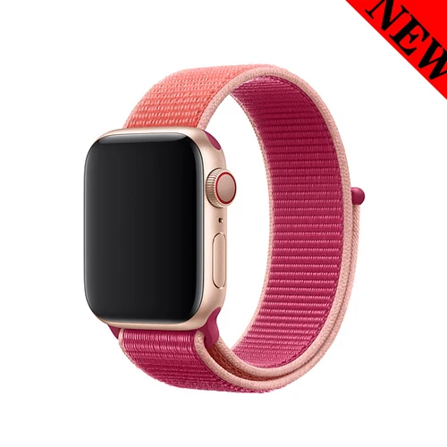 46 Ремешок для спортивных часов для apple watch, ремешок 42 мм, 38 мм, версия apple watch 5/4/3/2/1 наручных часов iwatch, ремешок 44 мм 40 мм двухслойный нейлоновый переплет ремешок для часов - Цвет ремешка: 46