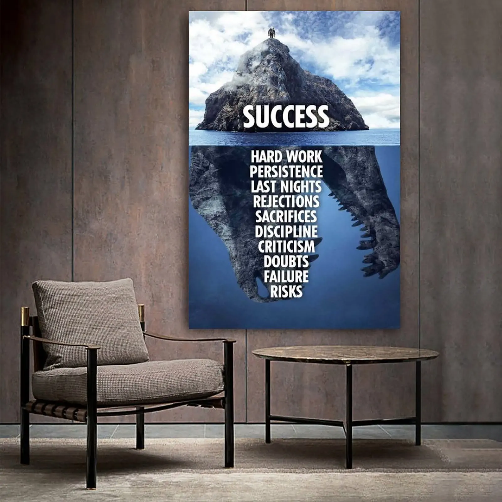 Вдохновляющие постеры сделают себя более уверенными и сильными художественные