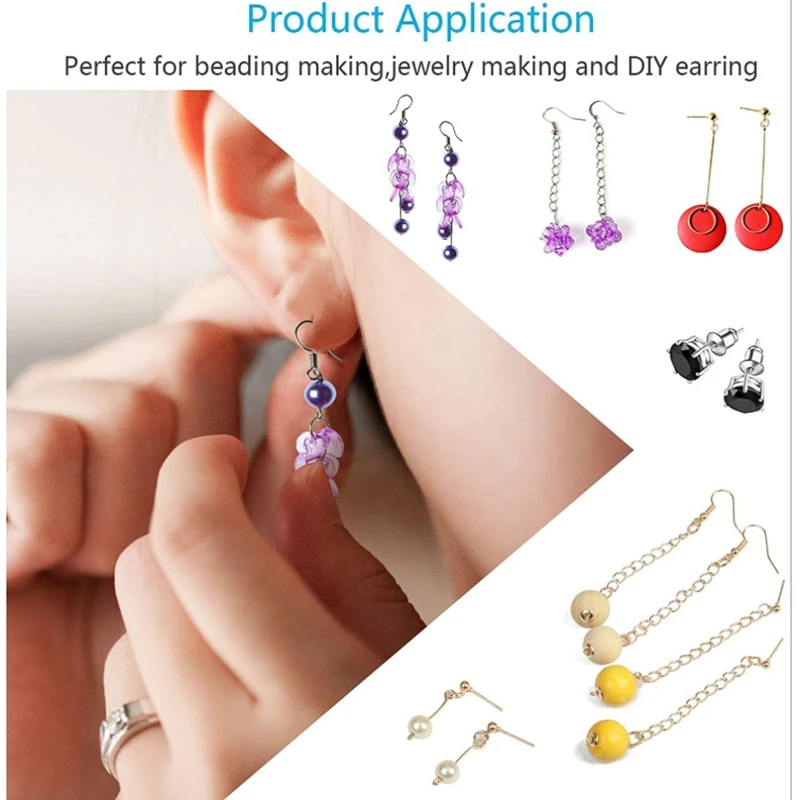 2418 PCS Earring Hook Making Kit for Jewelry and Repair | Украшения и аксессуары