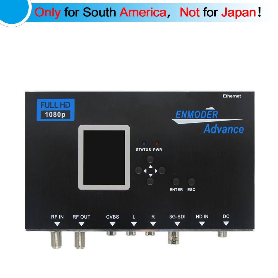 HDMI AV SDI 3в1 к ISDB-T цифровой кодировщик модулятор SDI 1 Route 1080P RF передатчик EMB285I