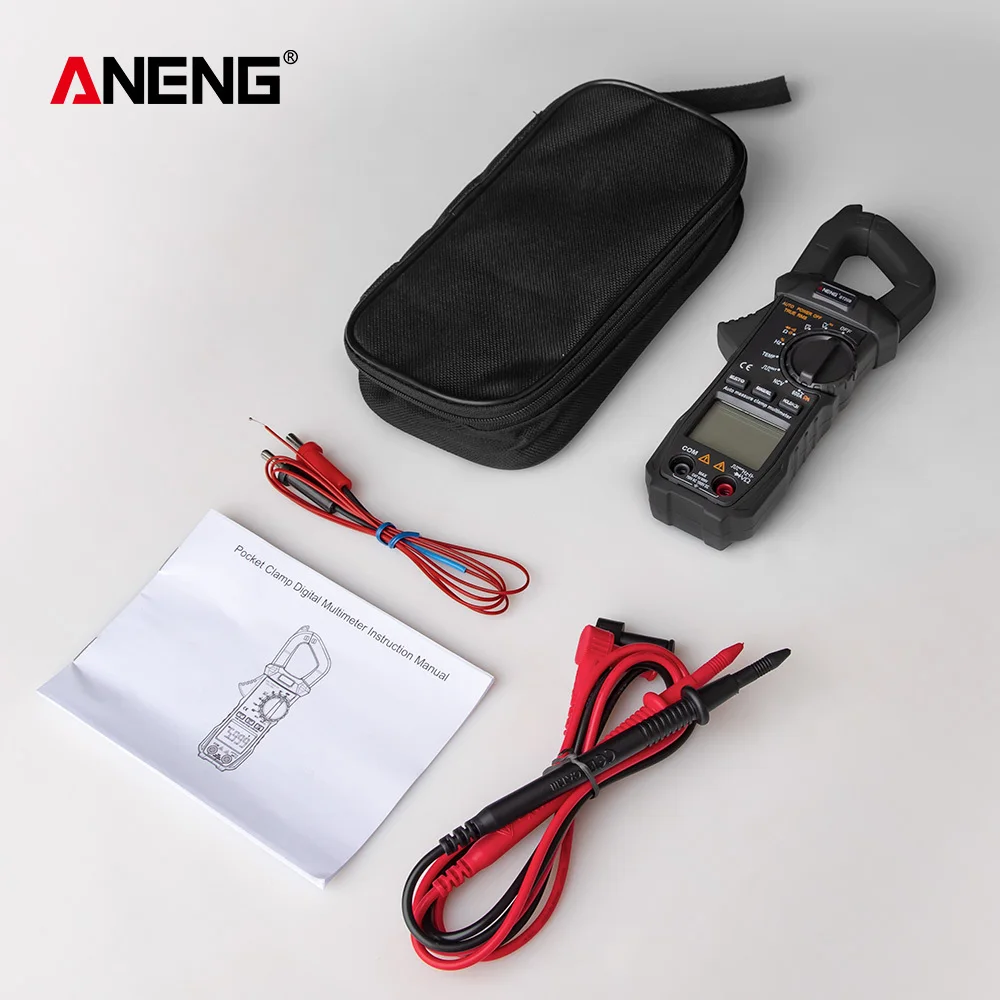 

ANENG Digital Multimeter ST-209 AC/DC Pliers Ammeter High Precision Capacitance Voltage Meter Ohm Hz Tester Car Repair Tool