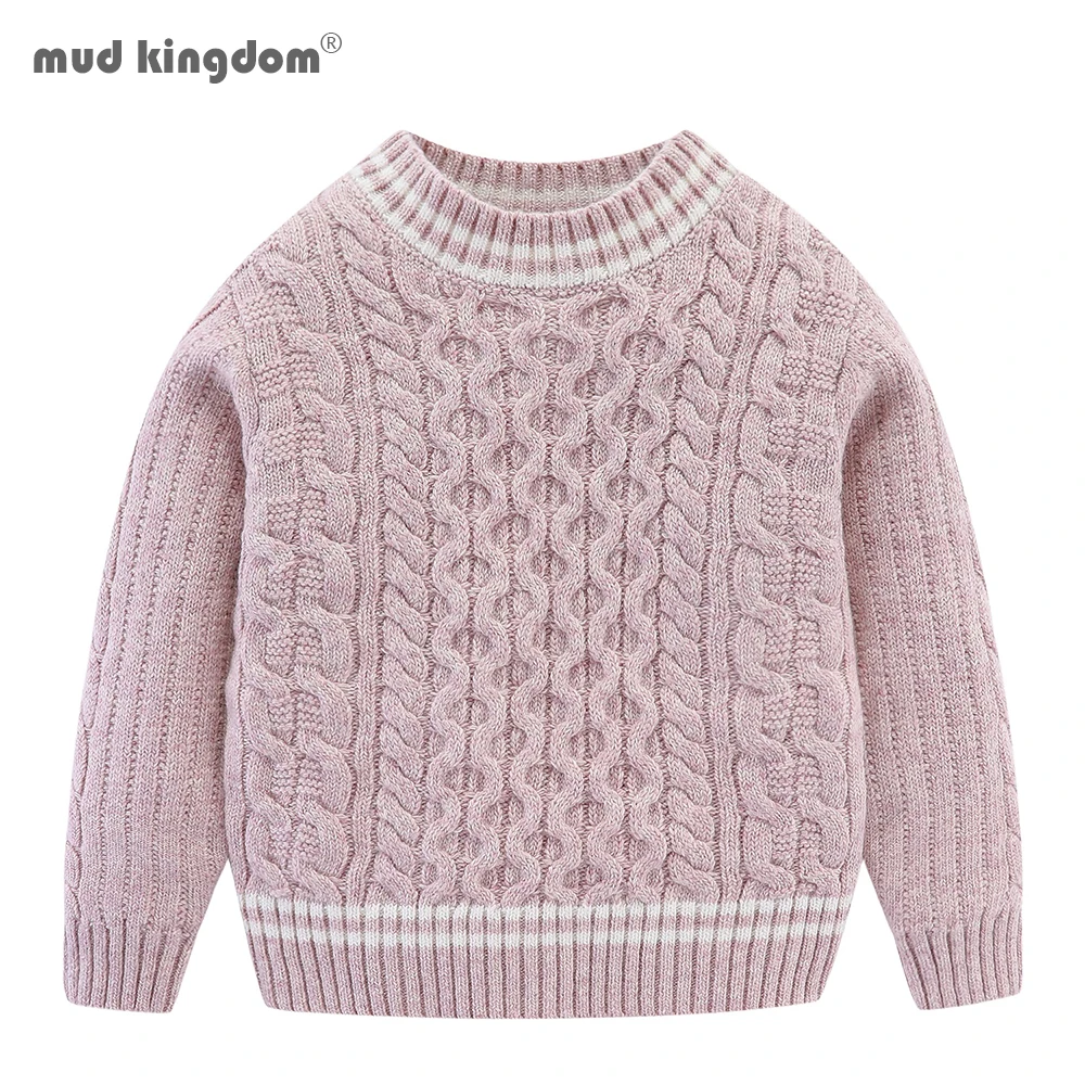 Детский свитер с круглым вырезом длинным рукавом | Мать и ребенок