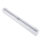 Стандартный центральный плавник 10,5 дюйма для Лонгборда, доски для серфинга, белый