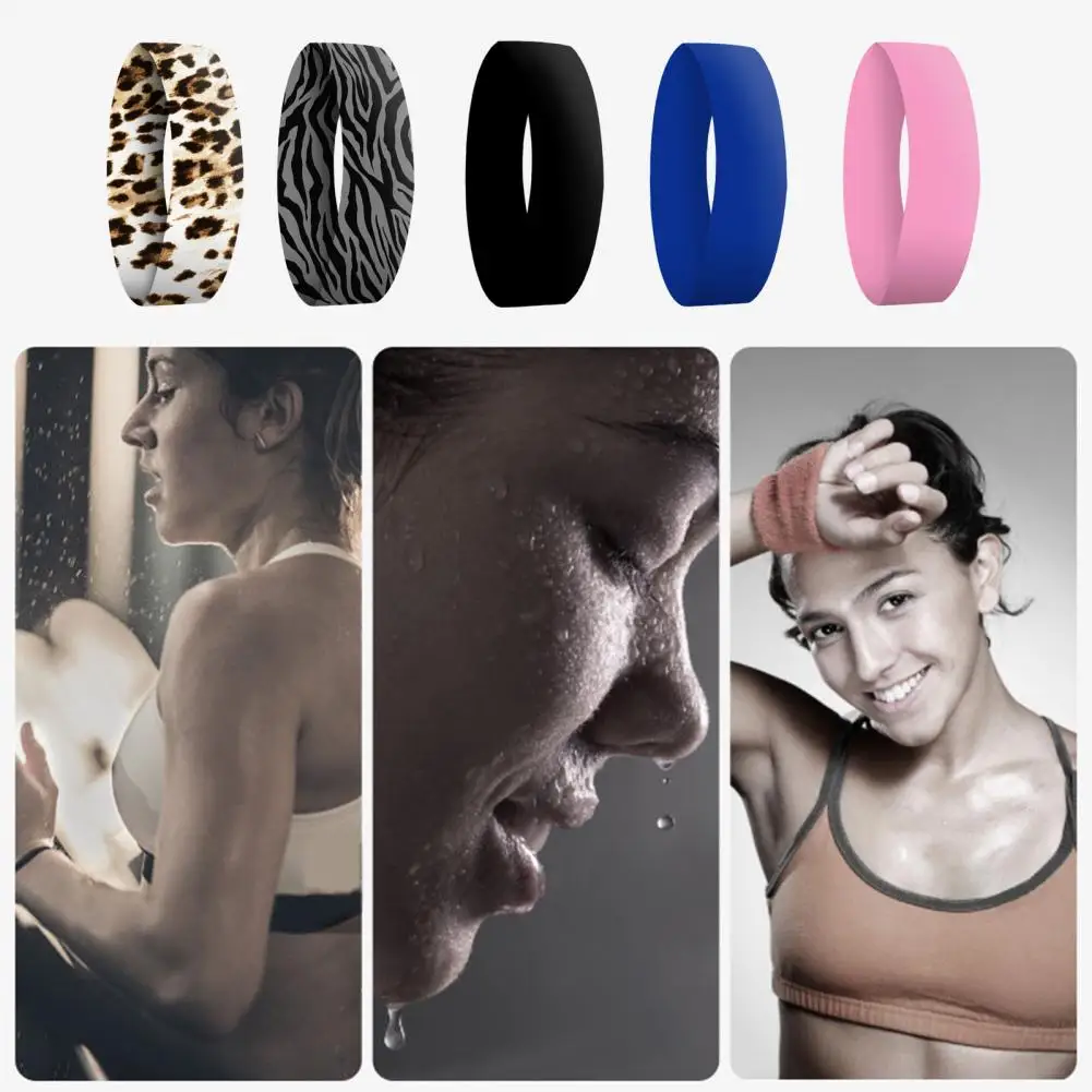 

Hair Band Lovely Elastic Wide Sun-proof Girl Athletic Headband for Exercise Sportswear Headband