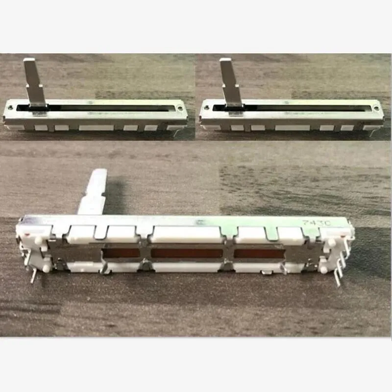3 шт. для ALPS 6 см B10KX2 10K DJM600 600 439C 10KBX2 двухблочный скользящий