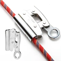 safety climbing arborist 11 16mm rope grab climb protection alloy steel manual