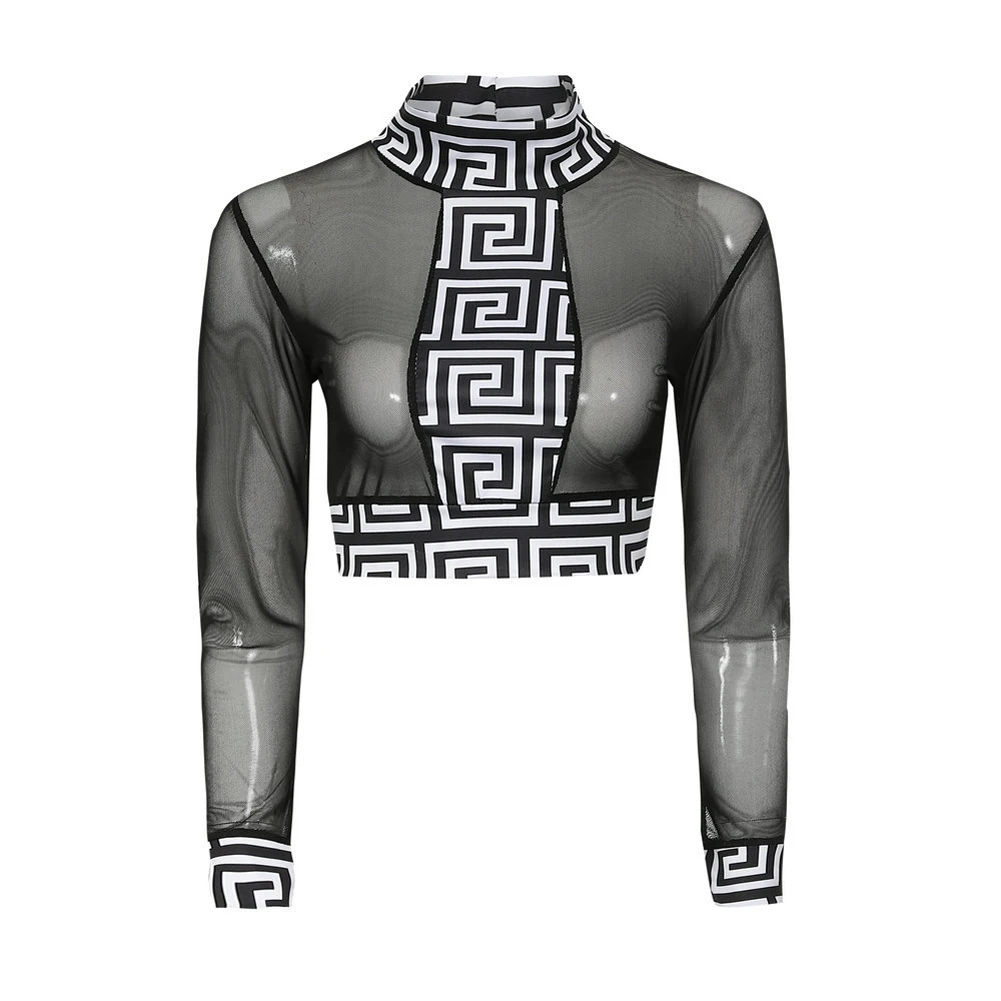 Новинка 2019 лидер продаж женское прозрачное Сетчатое Бандажное бикини из двух