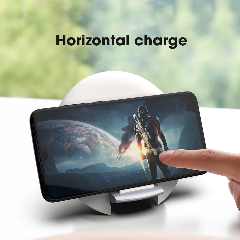 Беспроводное зарядное устройство 15 Вт макс для huawei P30 Pro Настольный Xiaomi Mi 9 зарядка