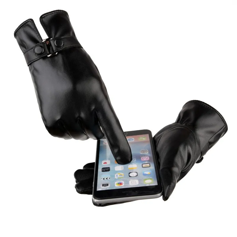 

Gloves for men and women Korean windproof, waterproof, cold and warm touch screen outdoor riding motorcycle cotton gloves