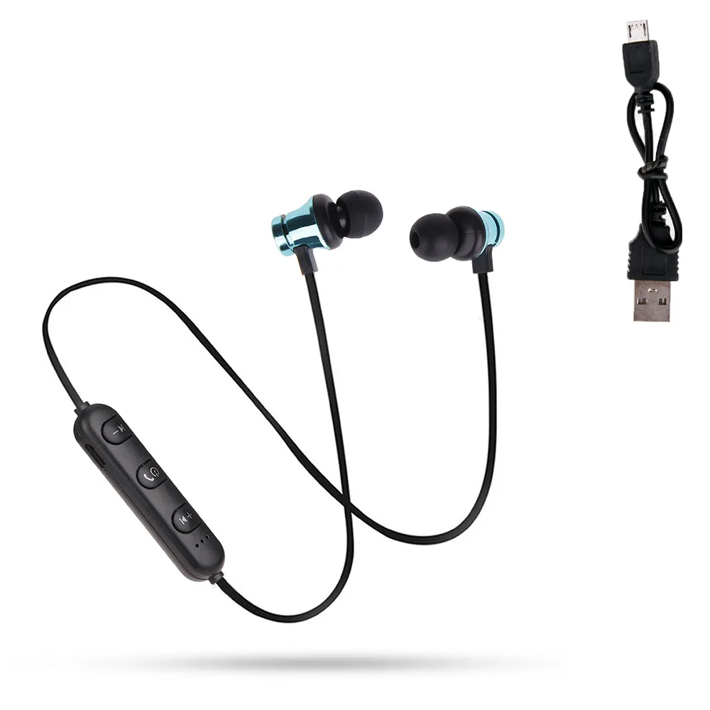 As the show XT11 беспроводные Bluetooth наушники стерео спортивные наушники магнитные беспроводные наушники-вкладыши с микрофоном Hands-free для IPhone 7 samsung - Цвет: As the show