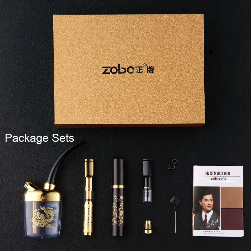 Zobo чистящий Рециркулирующий держатель фильтр + трубка для кальяна Наборы мужчин