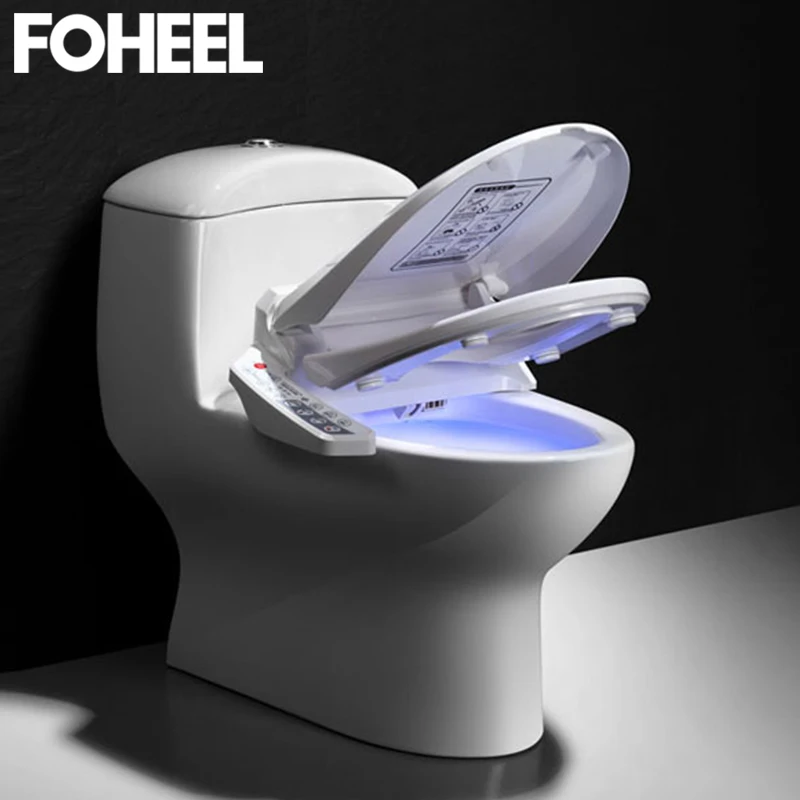 FOHEEL умное сиденье для унитаза, электрическое биде, интеллектуальное биде, тепловая Чистка, сухой массаж, "умное" сиденье для унитаза