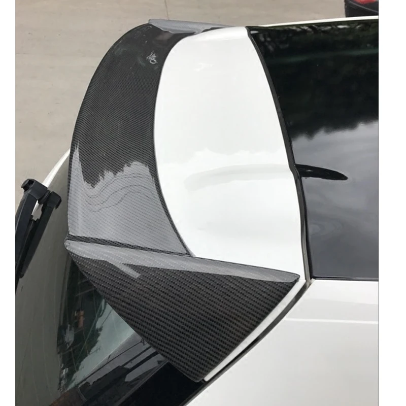 Carbon Fiber Rear Roof Spoiler Lip Trunk Wings for Volkswagen VW Scirocco Standard Coupe 2009 - 2013 FRP Unpainted Non R | Автомобили и