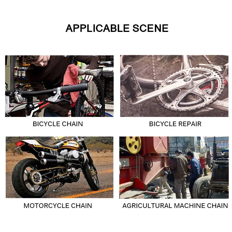 Motorcycle Bike Remover Chain Tool Cutter Breaker Link Splitter Riveter Riveting Repair Set Universal |