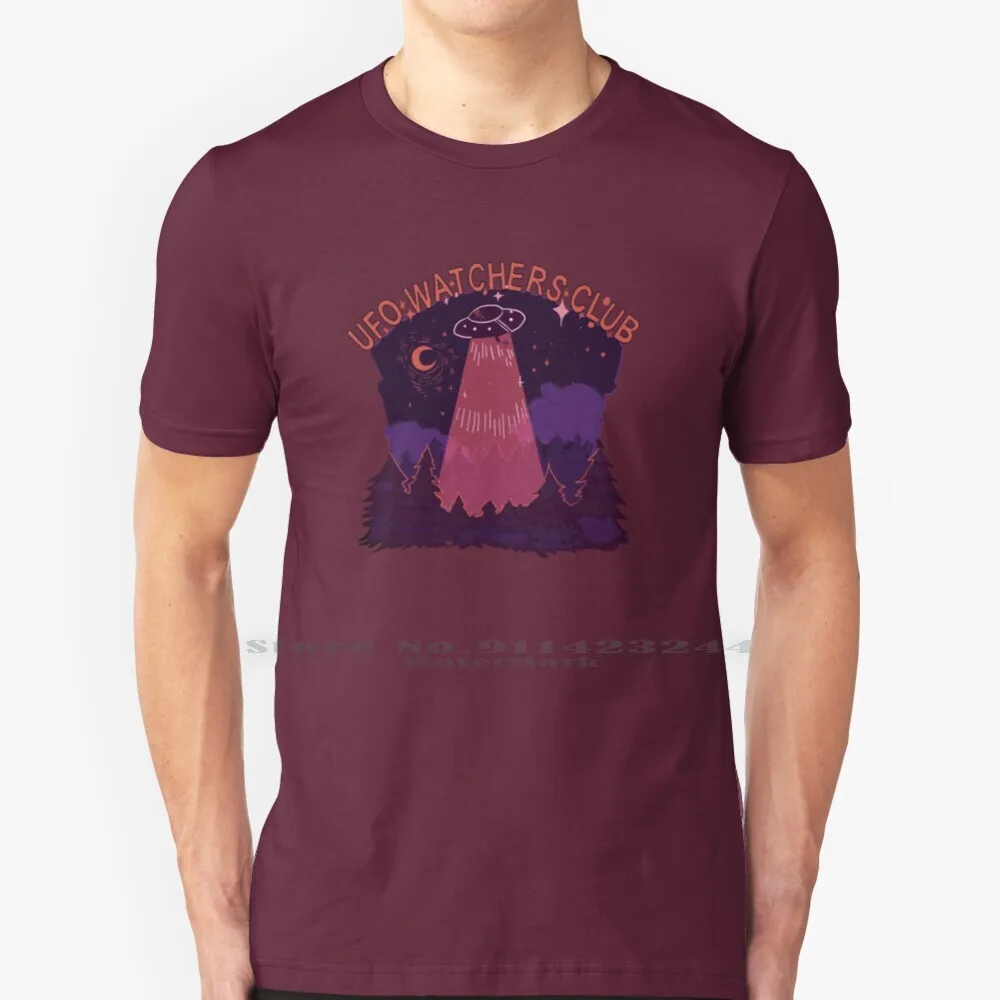 

Ufo Watchers Club T Shirt Cotton 6XL