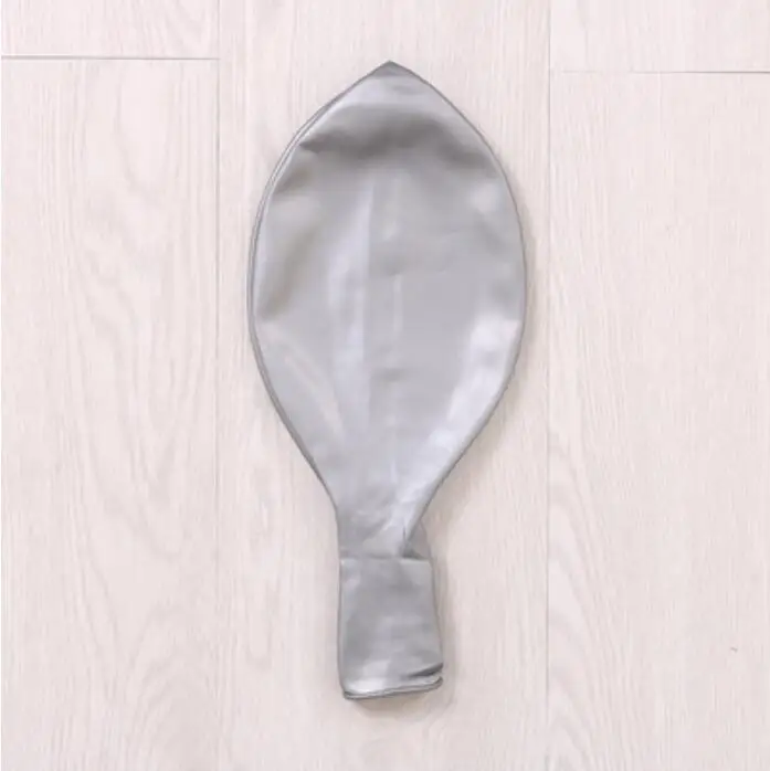 36inch silver Круглые и овальные латексные шары 18/36 дюймов Свадебный декор гелиевые большие гигантские шарики для День Рождения вечерние декоративные надувные воздушные шары - Цвет: 36inch silver