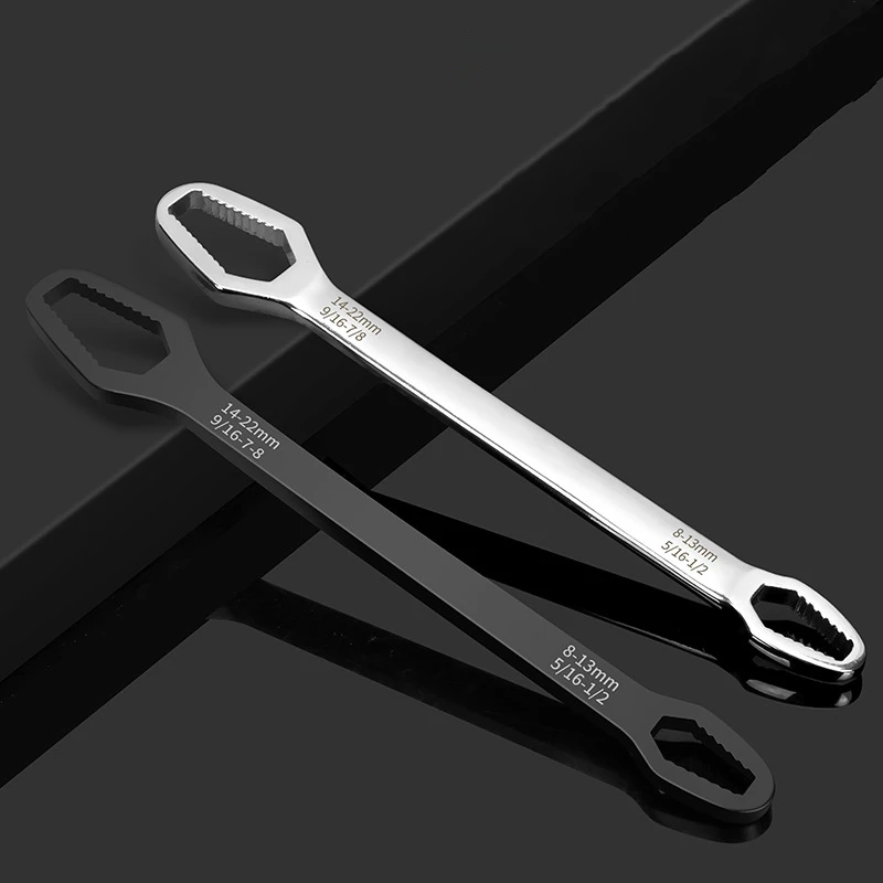 

Industrial-Grade Multi-Function Torx Wrench Multi-Purpose Double-Headed Self-Tightening Wrench 8-22 Adjustable Wrench